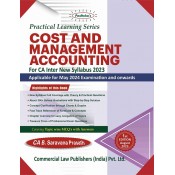 Padhuka's Practical Learning Series on Cost and Management Accounting (CMA) for CA Inter May 2024 Exam [New Syllabus 2023] by CA. B. Saravana Prasath | Commercial Law Publisher